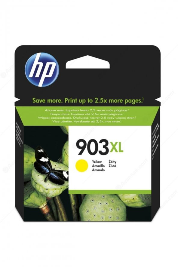 HP 903XL T6M11AE SARI ORJİNAL KARTUŞ OfficeJet 6950 / 6960 / 6970 ürün görseli 1