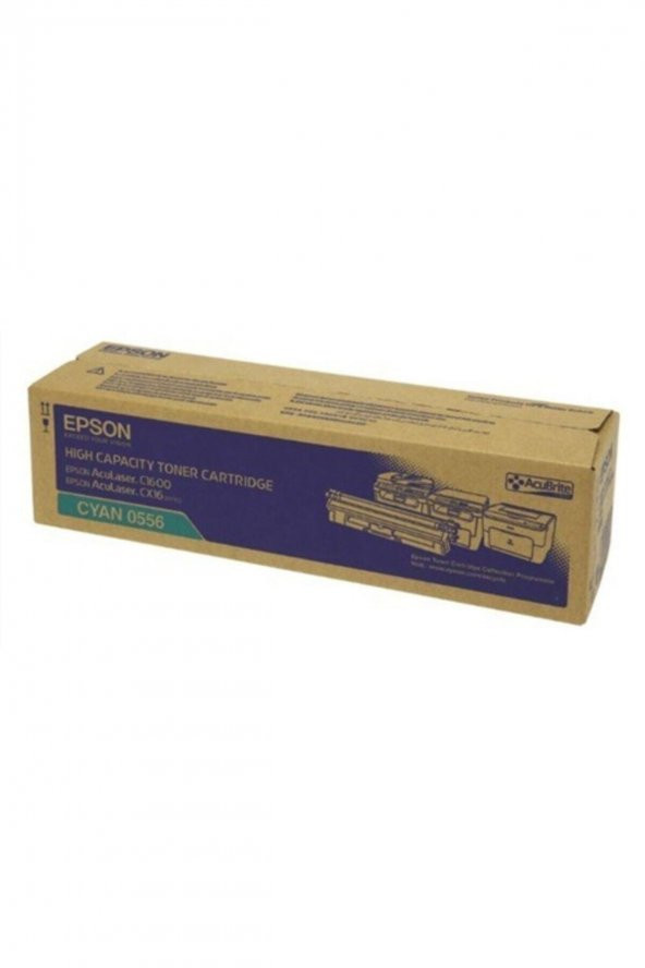 EPSON CX16 / C1600 S050556 MAVİ ORJİNAL TONER Yüksek Kapasite 2.7K ürün görseli 1