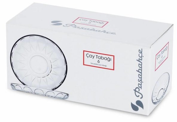 Paşabahçe 54451 Üsküdar Çay Tabağı 6lı 102mm - Resim 4