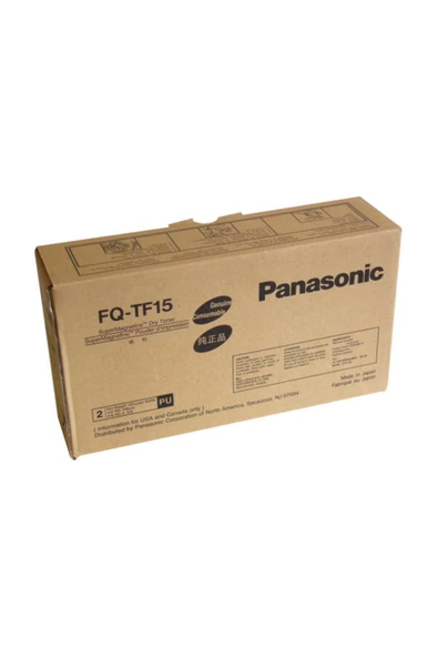 PANASONIC FQ-TF15 ORJİNAL TONER FP-7113, FP-7115, FP-7713, FP-7715 FOTOKOPİ TONERİ ürün görseli 1