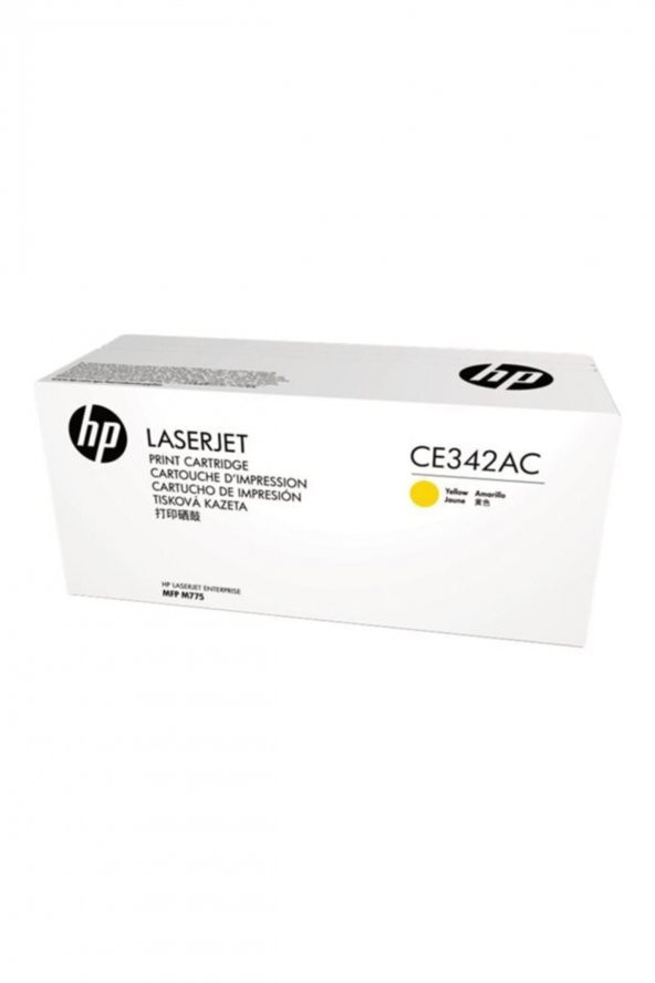 HP CE342AC SARI ORJİNAL TONER- HP LaserJet 700 Pro M775 ürün görseli 1