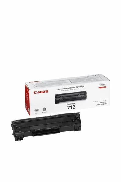 CANON CRG-712 LBP3010 SİYAH ORJİNAL TONER ürün görseli 1