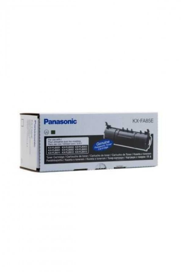 PANASONIC KX-FA85E SİYAH ORJİNAL TONER- KX-FLB851 / KX-FLB881 / KX-FL511 ürün görseli 1