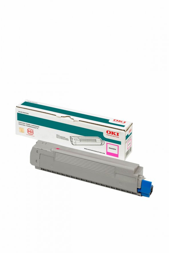 OKI C3300/ C3400/ C3450 / C3600 43459346 KIRMIZI ORJİNAL TONER ürün görseli 1