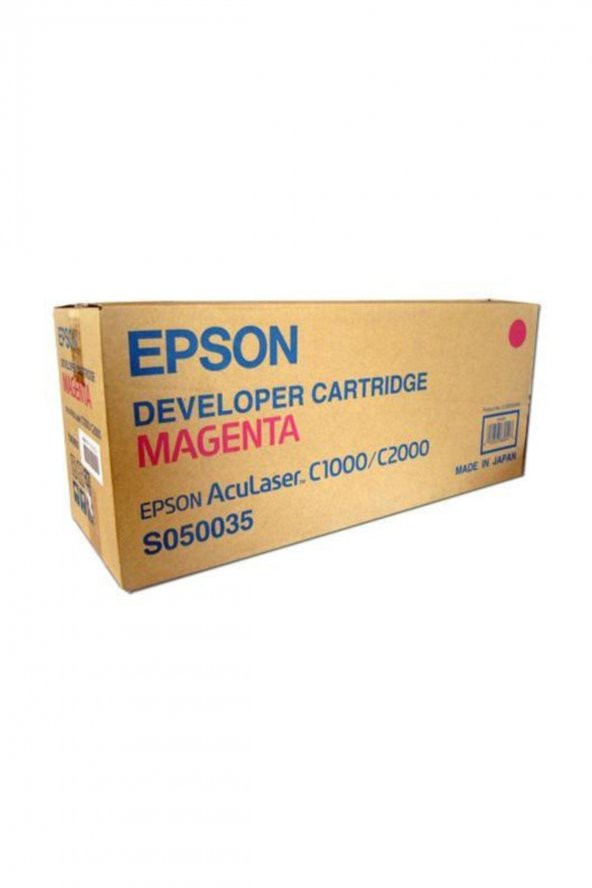 EPSON C13S050035 C1000/C2000 KIRMIZI ORJİNAL TONER ürün görseli 1