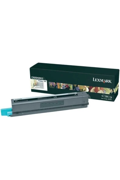 LEXMARK C925 C925H2KG SİYAH ORJİNAL TONER ürün görseli 1