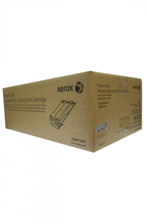 XEROX 6280 106R01401 KIRMIZI ORJİNAL TONER - YÜKSEK KAPASİTE ürün görseli 1