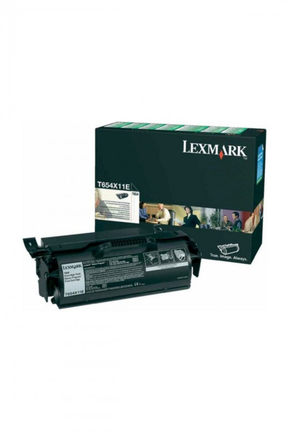 LEXMARK T654 T654X11E SİYAH ORJİNAL TONER ürün görseli 1
