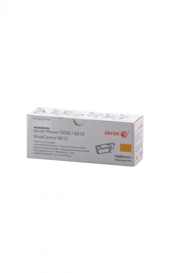 XEROX 6000 / 6010 / 6015 106R01633 SARI ORJİNAL TONER ürün görseli 1