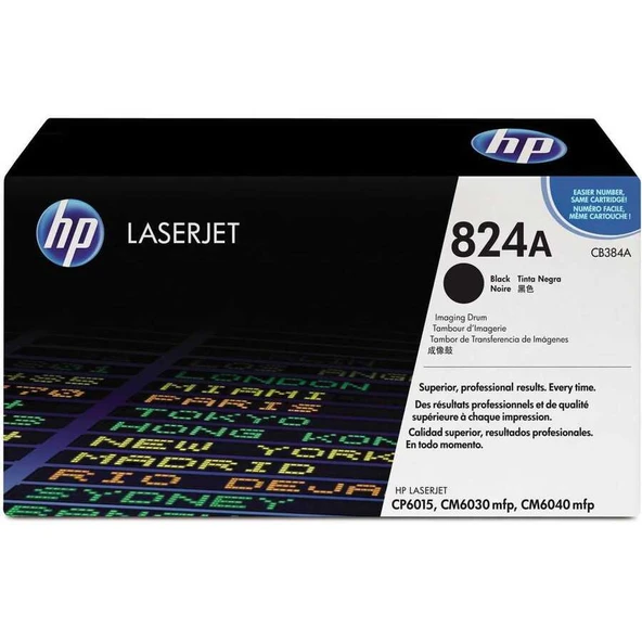 HP CB384A (824A) SİYAH DRUM ÜNİTESİ CP6015-CM6030-CM6040 ürün görseli 1