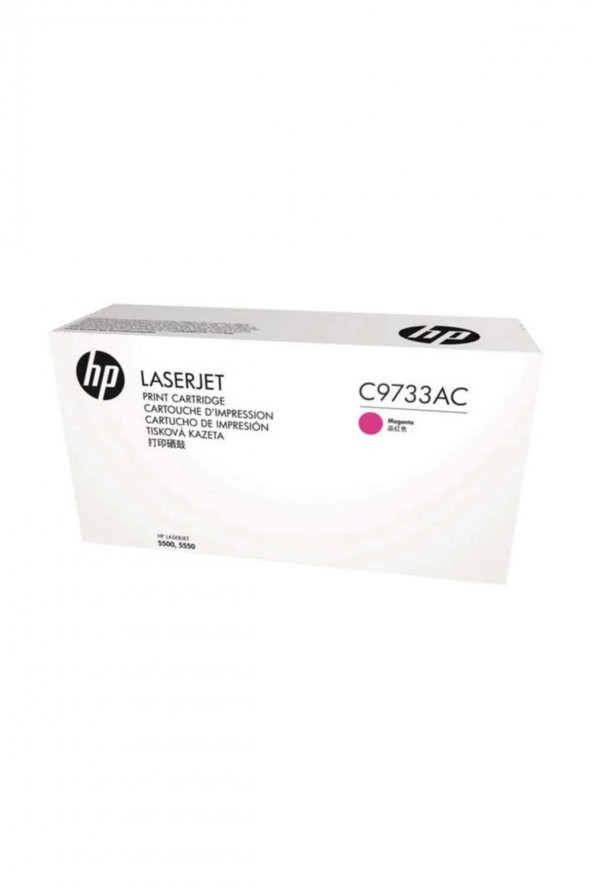 HP C9733AC KIRMIZI ORJİNAL TONER- Laserjet 5500 / 5550 ürün görseli 1