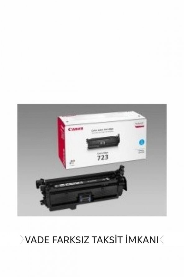 Canon CRG-723C Mavi Orjinal Toner ürün görseli 1