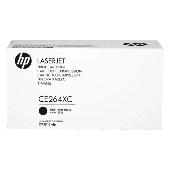 HP CE264XC (646X) SİYAH ORJİNAL TONER CM4540 / CM4540F ürün görseli 1