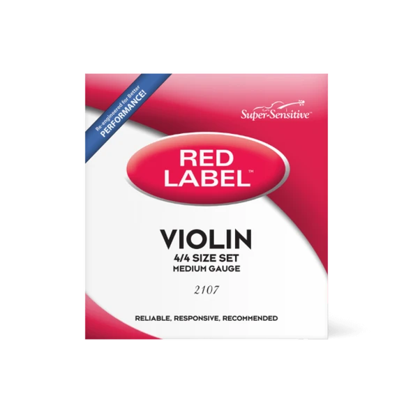 DAddario 2107 keman tel seti, Red Label, 4/4, medium - Resim 3