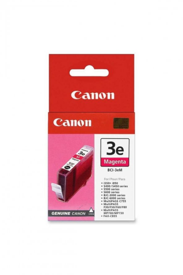 CANON BCI-3eM KIRMIZI RENKLİ ORJİNAL MÜREKKEP KARTUŞ ürün görseli 1