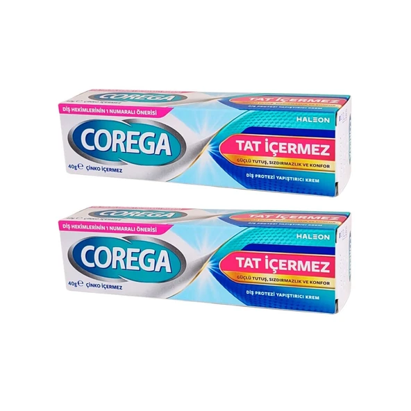 Corega Süper Protez Yapıştırıcı Tatsız Krem 40 gr 2 ADET ürün görseli 1