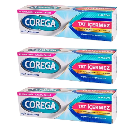 Corega Süper Protez Yapıştırıcı Tatsız Krem 40 gr 3 ADET ürün görseli 1