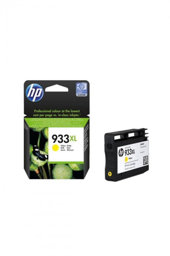 HP 933XL CN056A SARI ORJİNAL KARTUŞ -OfficeJet 6100/6600 ürün görseli 1