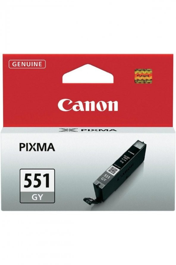 CANON CLI-551GY GRİ ORJİNAL KARTUŞ MG5450/MG6350 ürün görseli 1