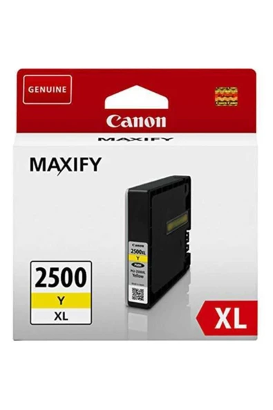 CANON PGI-2500XL Y SARI ORJİNAL KARTUŞ Maxify iB4050 / MB5050 ürün görseli 1