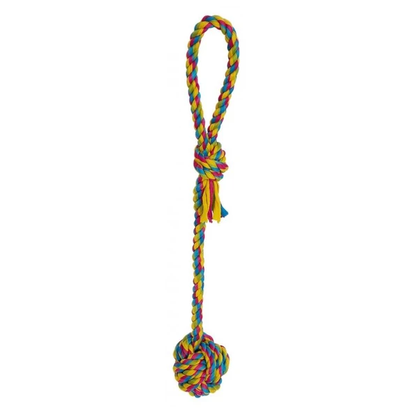 Eastland Renkli Stres İpi Köpek Oyuncağı 41 Cm ürün görseli 1