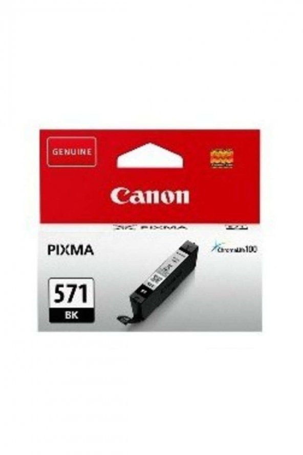 CANON CLI-571BK SİYAH ORJİNAL KARTUŞ MG5700 / MG6800 / MG7700 Serisi ürün görseli 1