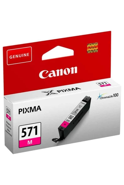 CANON CLI-571M KIRMIZI ORJİNAL KARTUŞ MG5700 / MG6800 / MG7700 Serisi ürün görseli 1