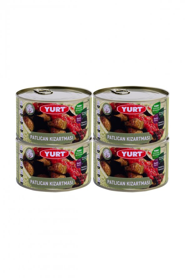 YURT - PATLICAN KIZARTMA 400 GR x 4 ADET ürün görseli 1