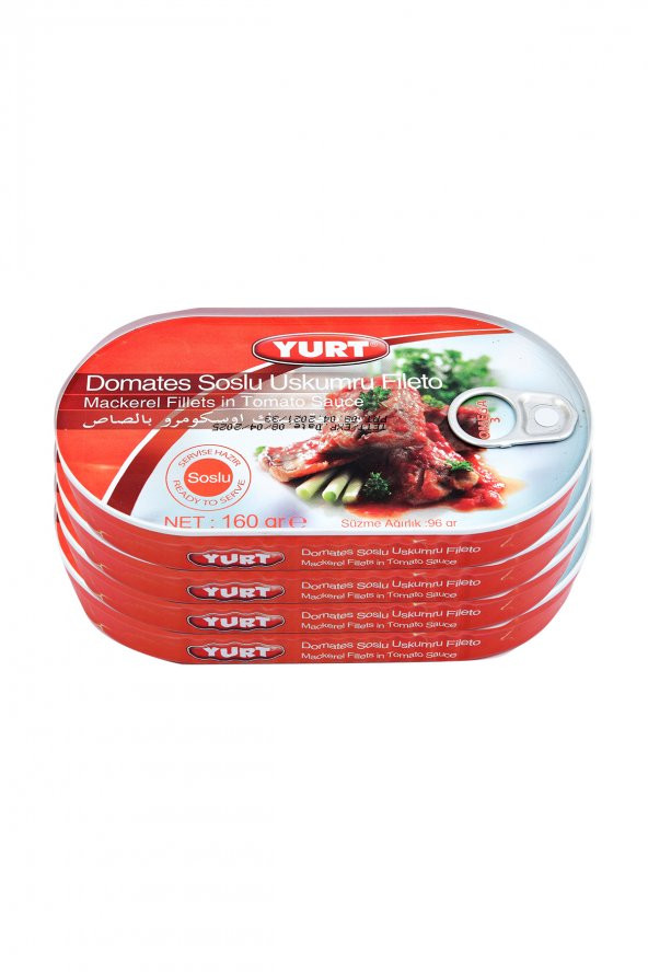 YURT - SOSLU USKUMRU FİLETO 160 GR x 4 ADET ürün görseli 1