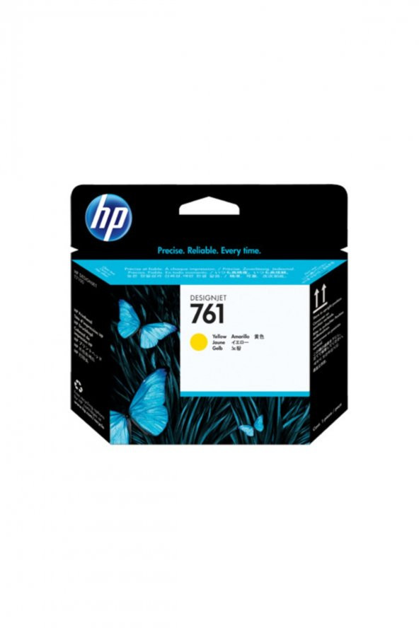 HP 761 CH645A SARI ORJİNAL KAFA KARTUŞU - DesignJet T7100 ürün görseli 1