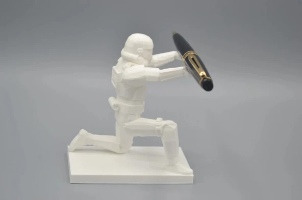 Stroom Trooper Kalem Tutucu Star Wars Pen Holder Yüzük Tutucu ürün görseli 1