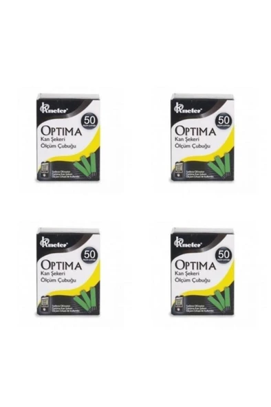 Okmeter Optima Test Stribi 50 Adet 4'Lü PAKET (SKT:06/2027) ürün görseli 1