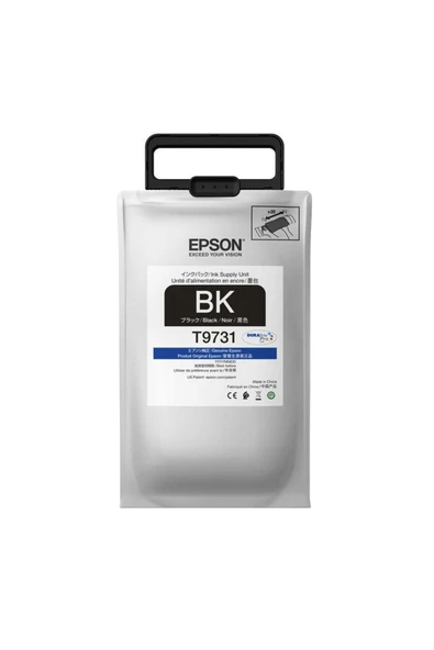 Epson C13T973100 XL Siyah Orjinal Kartuş WF-C869 Serisi 22,500 Sayfa ürün görseli 1