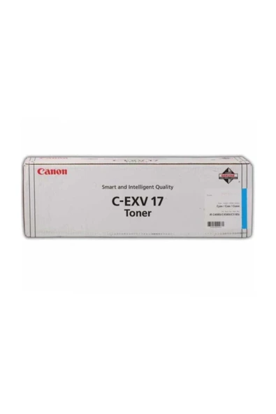 Canon C-EXV17 Mavi Orjinal Fotokopi Toneri IR-C4080 / C4580 / C5180 / C5185 ürün görseli 1