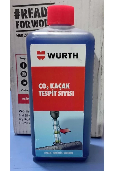 Würth Co2 Kaçak Tespit Test Sıvısı 500 ml - Resim 2