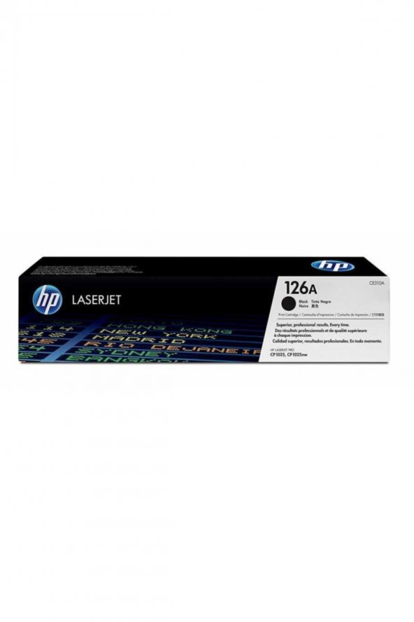 HP CE310A (126A) SİYAH ORJİNAL TONER ürün görseli 1