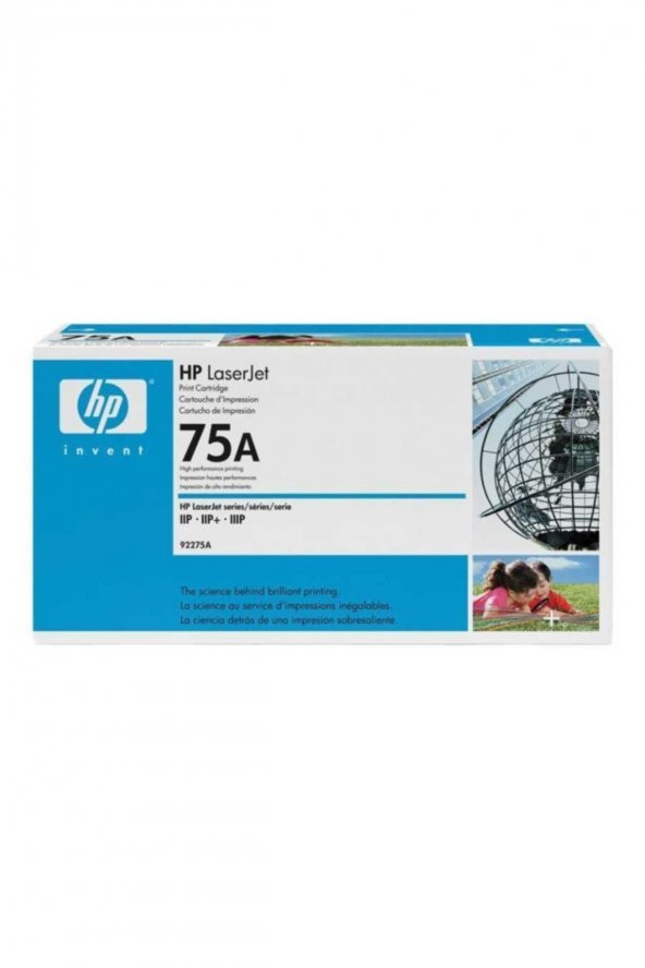HP 92275A (75A) SİYAH RENKLİ LAZER TONER - IIp / IIIp YAZICI TONERİ (B) ürün görseli 1