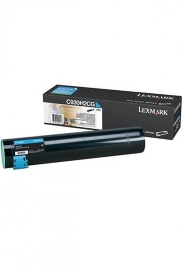 LEXMARK C930H2CG MAVİ ORJİNAL TONER-C935 Toneri ürün görseli 1