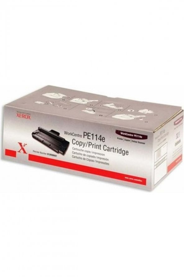 XEROX PE114e 013R00607 SİYAH ORJİNAL TONER ürün görseli 1