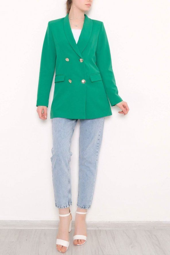 Blazer Ceket Açıkyeşil - 4251.1174. - Resim 3