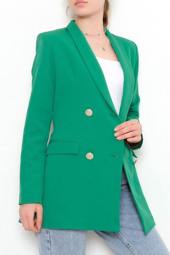Blazer Ceket Açıkyeşil - 4251.1174. - Resim 5
