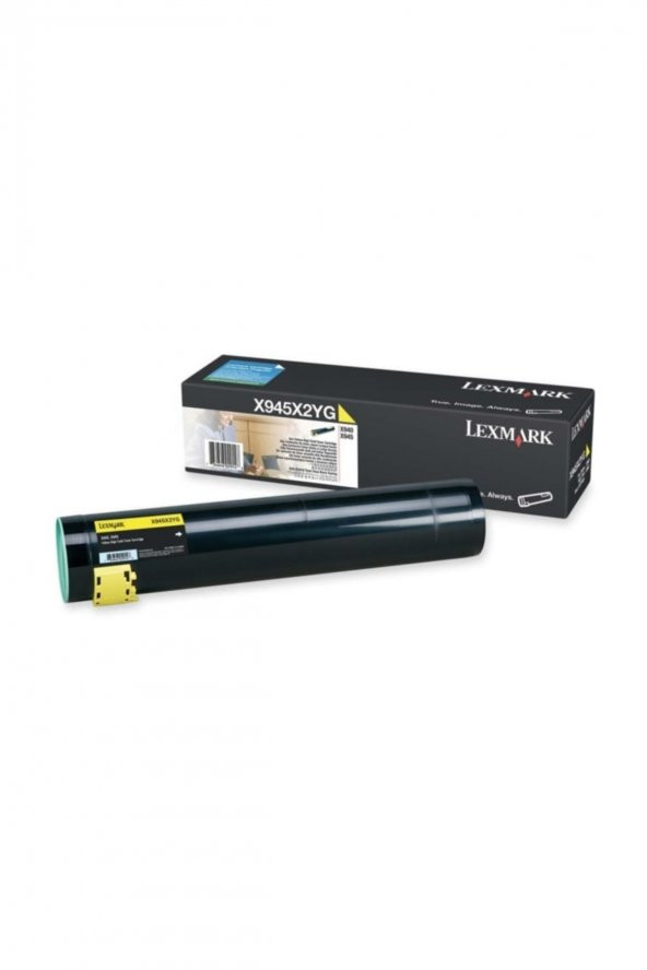LEXMARK X945X2YG SARI ORJİNAL TONER Yüksek Kapasite - X940 / X945 ürün görseli 1