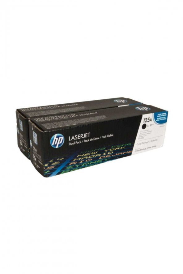 HP CB540AD SİYAH 2Lİ PAKET ORJİNAL TONER- HP CP1215-CP1515 ürün görseli 1