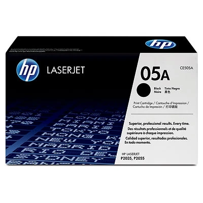 HP CE505A (05A) SİYAH ORJİNAL TONER - HP P2035 / P2055 TONERİ ürün görseli 1