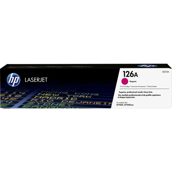 HP CE313A (126A) KIRMIZI ORJİNAL TONER ürün görseli 1