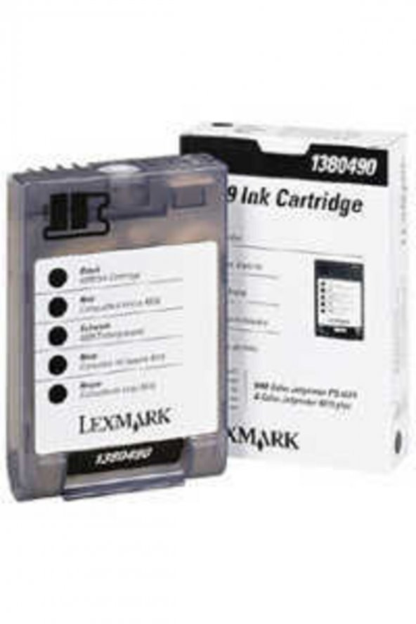 Lexmark 4079 1380490 Orjinal Siyah Kartuş ürün görseli 1