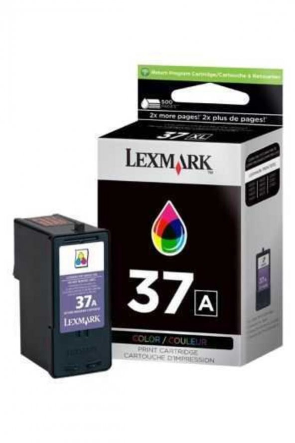 Lexmark 37A 18C2160E Renkli Orjinal Kartuş ürün görseli 1
