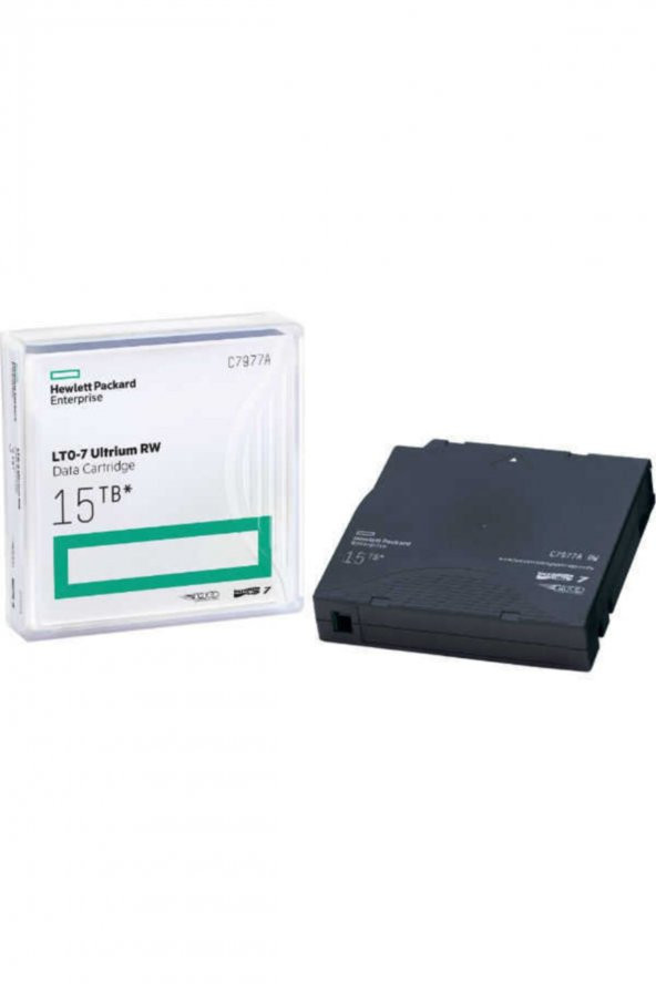 HP C7977A LTO-7 Ultrium RW Data Kartuş 15 TB ürün görseli 1