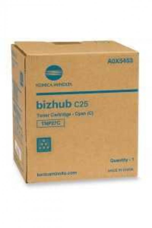 KONICA MINOLTA TNP27C BizHub C25 MAVİ ORJİNAL TONER ürün görseli 1