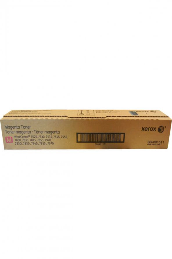 XEROX 7525 / 7530 / 7535 / 7545 / 7556 006R01511 KIRMIZI ORJİNAL TONER ürün görseli 1